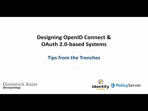 leastprivilege's tweet card. Implementing OpenID Connect and OAuth 2.0 – Tips from the Trenches -...