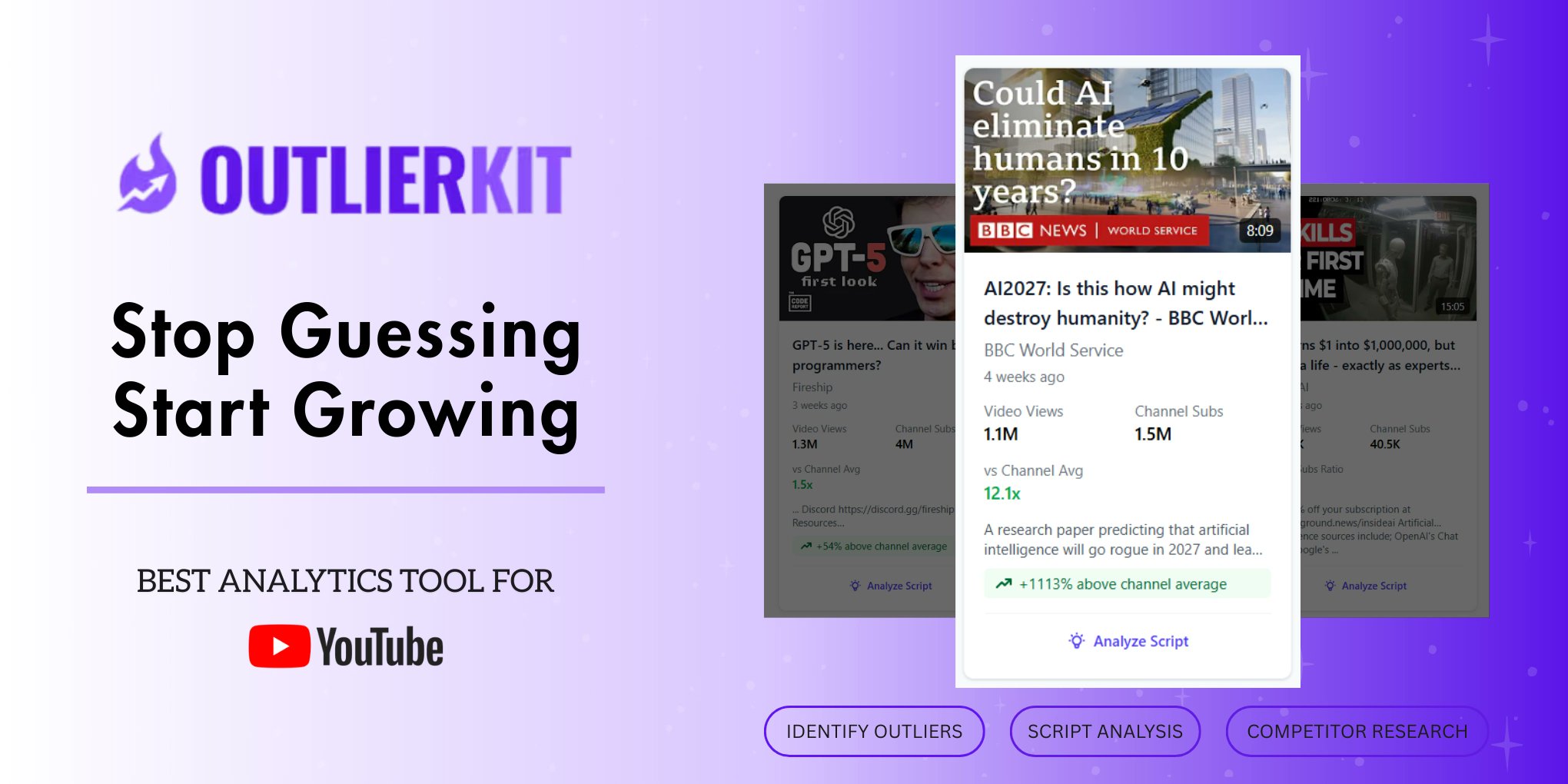 OutlierKing's tweet card.