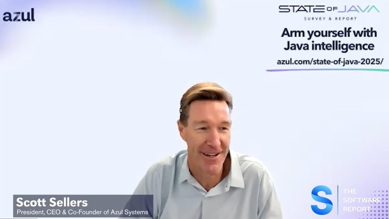 reindejong's tweet card. Optimizing Java Performance: Azul Systems’ Scott Sellers