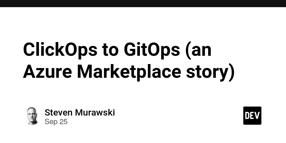 UsePowerShell's tweet card. From ClickOps to GitOps: Using Azure Marketplace to get started with ArgoCD
