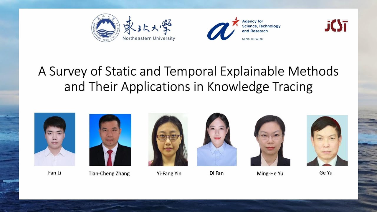 JCST_Journal's tweet card. A Survey of Static and Temporal Explainable Methods and Their...