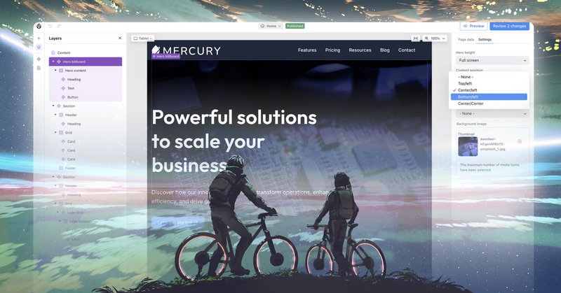 Tweet card summary image