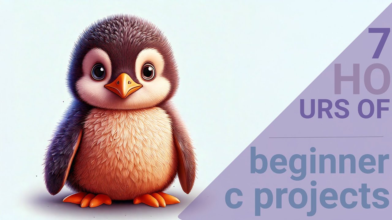 drJonasBirch's tweet card. 7 hours of Beginner C Projects