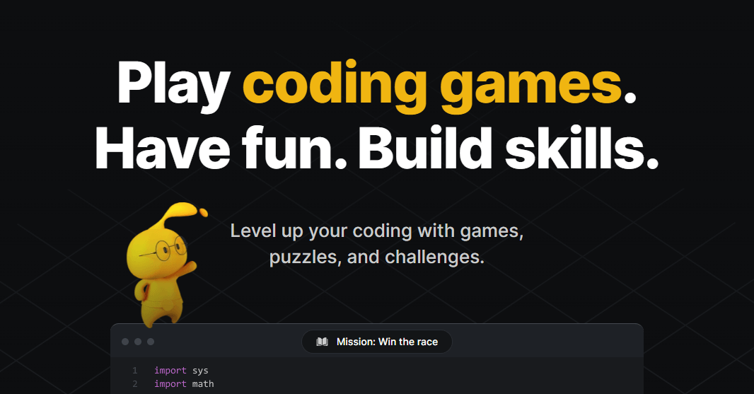 OjasSharma276's tweet card. CodinGame is a challenge-based training platform for programmers where you can play with the hottest programming topics. Solve games, code AI bots, learn from your peers, have fun.