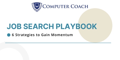 ComputerCoach's tweet card. Learn 6 modern strategies to level up your job search game and start landing those dream opportunities!
