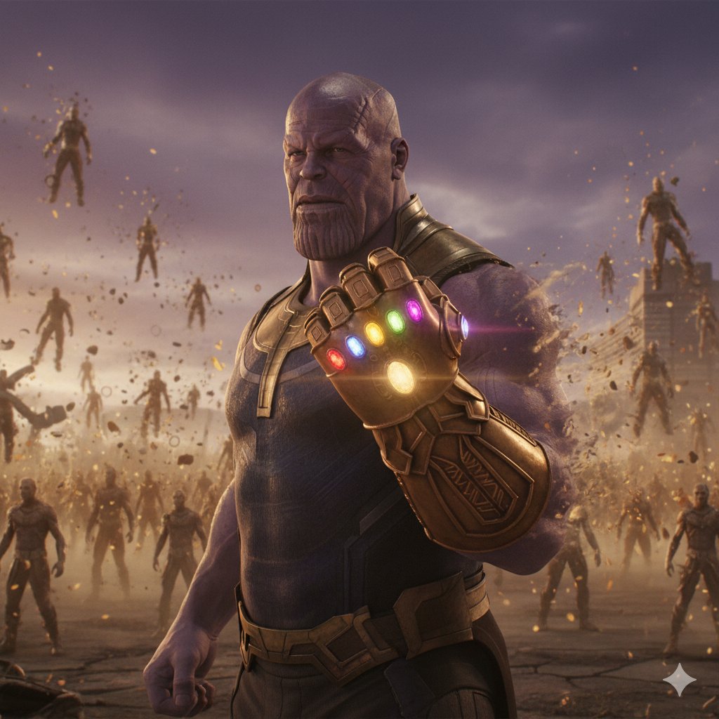 androiddevapps's tweet card. Remember that iconic scene from Avengers where Thanos snaps his fingers and people just… dissolve into dust? Today we’re going to recreate…