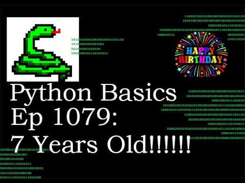Python_Basics's tweet card. Python Basics Tutorial 7 Years Old