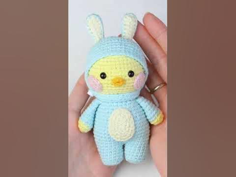 timerobots's tweet card. Моя уточка Лалафанфан. Вязала крючком #Shorts