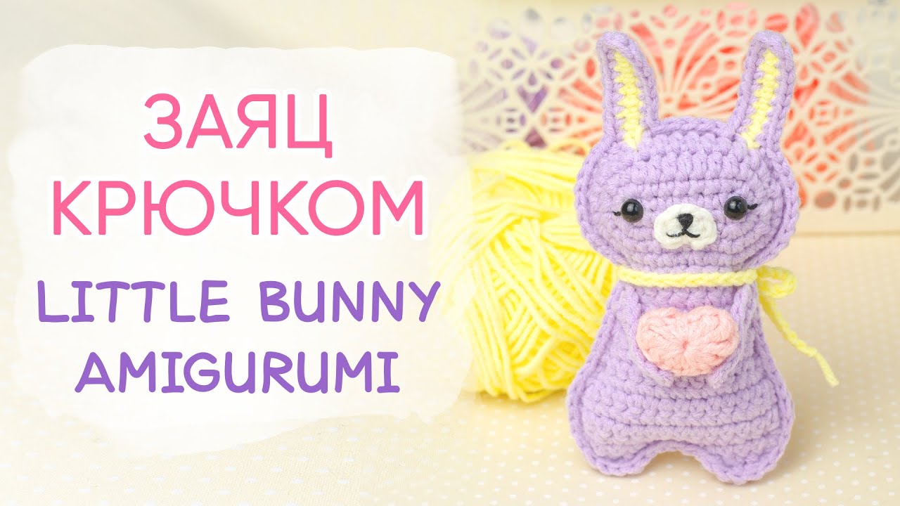 timerobots's tweet card. МИЛОТА! Амигуруми зайчик. Мастер-класс крючком