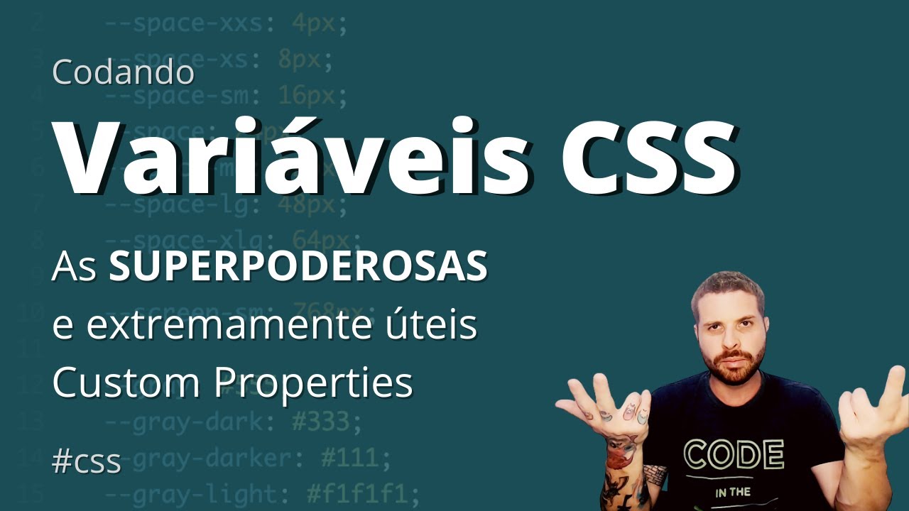 felipefialho_'s tweet card. Variáveis CSS - Os SUPERPODERES das variáveis NATIVAS do CSS