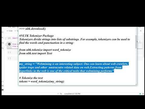 ProgrammingCirc's tweet card. Lec -6 :The Natural Language Toolkit, or NLTK