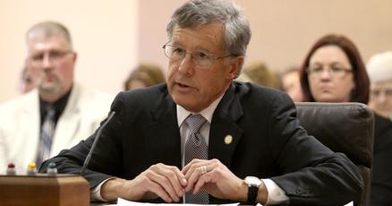 SenMcCollister's tweet card. "Principled Republicans are jumping ship," the state senator from Omaha says.