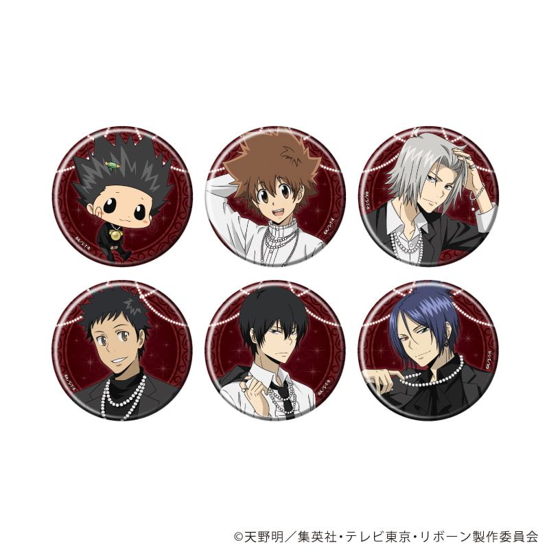 完売情報】 「家庭教師ヒットマンREBORN!」 缶バッジ ・72/ブラインド