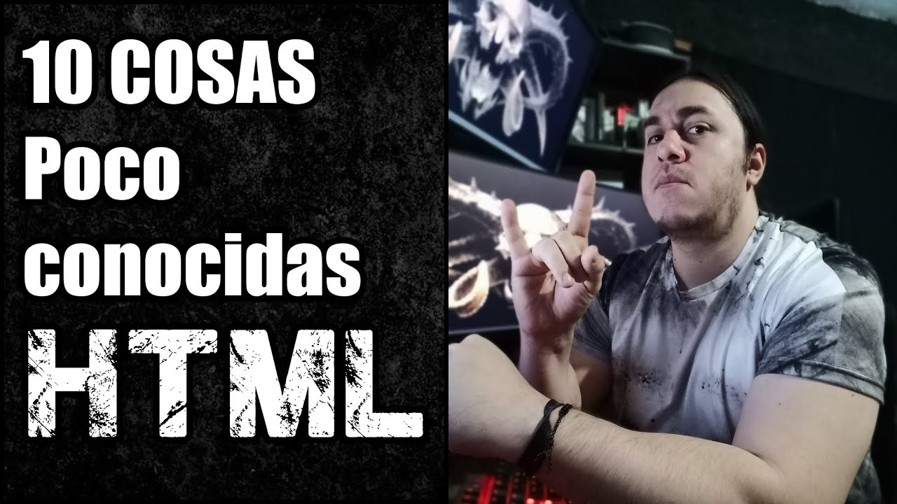powerhdeleon's tweet card. 10 Cosas Poco Conocidas de HTML