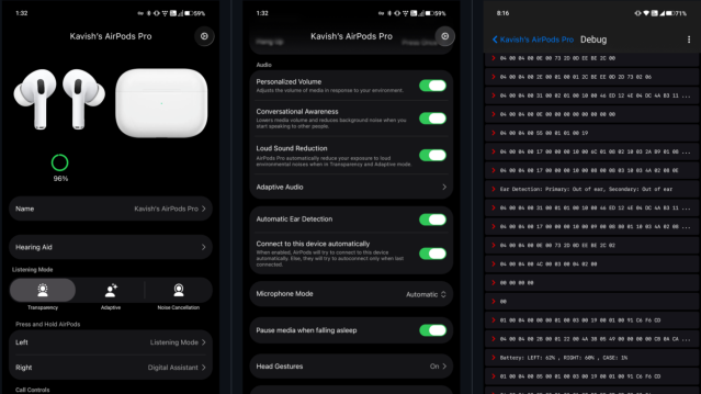 hackaday's tweet card. Apple’s AirPods can pair with their competitors’ devices and work as basic Bluetooth earbuds, but to no one’s surprise most of their really interesting features are reserved for Apple devices. What…