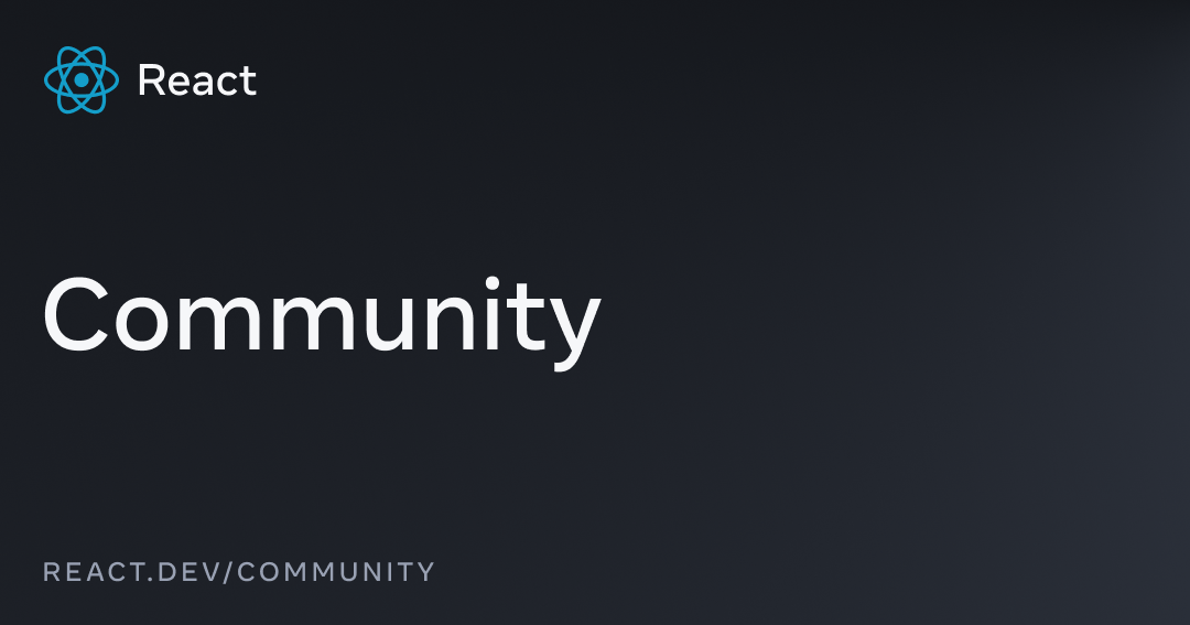 reactjs's tweet card. The library for web and native user interfaces