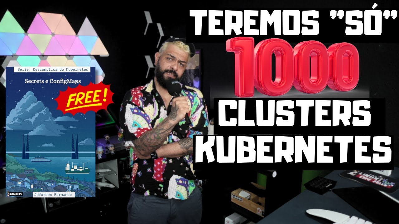 badtux_'s tweet card. MUTIRÃO KUBERNETES - AULAS, MATERIAL, ACESSO A CLUSTER E CERTIFICADO!