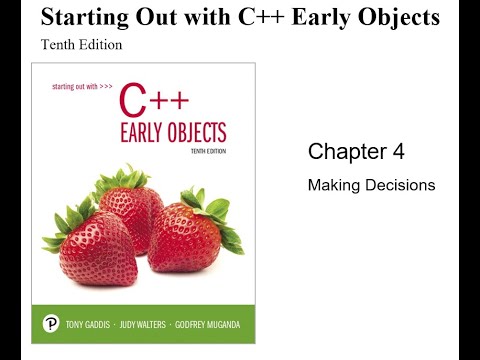 realKevinGrems's tweet card. C++ - Chapter 4, Making Decisions