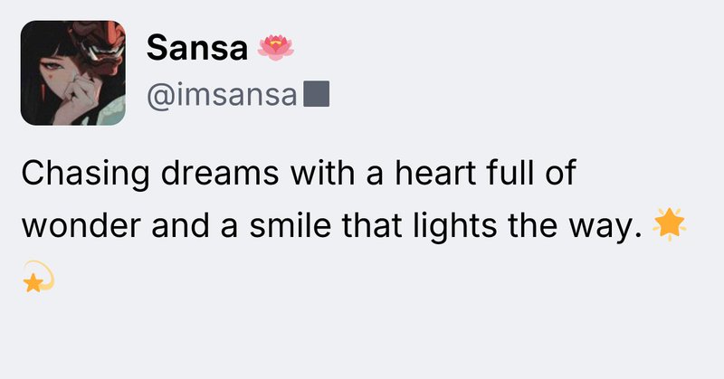 Tweet card summary image