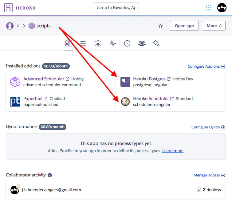 pythonsherpa's tweet card. Streamline your business by with fully automated dashboards using Python scripts. Look how we are using cloud services to keep track of 'reviews'.