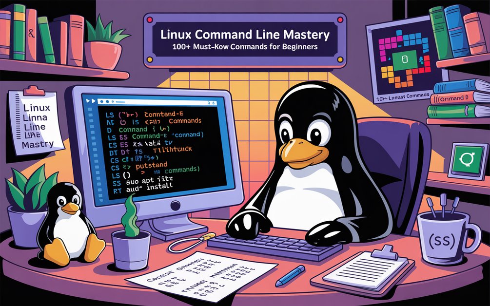 tecmint's tweet card. A practical, hands-on guide to help beginners master over 100 essential Linux commands - from file management to networking and process control. No prior experience needed!Linux is a popular open-s...