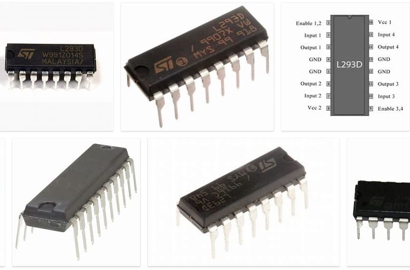 arduino_servo's tweet card. Tutorial del L293D DC Motor Driver IC junto con PWM, H-bridge Working, Pinout, Cableado, Código de Arduino para el control de la velocidad y el amplificador y dirección de dos motores DC.