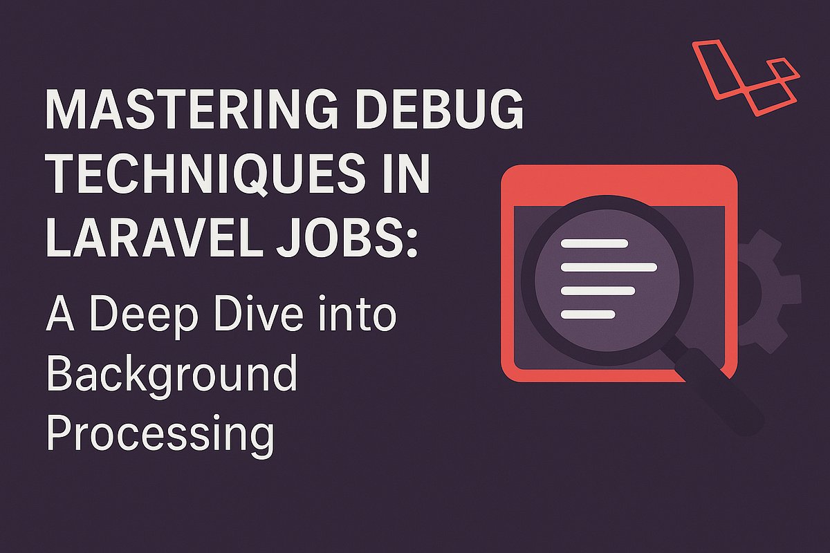 laravel_ma41795's tweet card. Debugging Laravel jobs can feel like searching for a needle in a haystack. Unlike regular HTTP requests where you can simply dd() and…