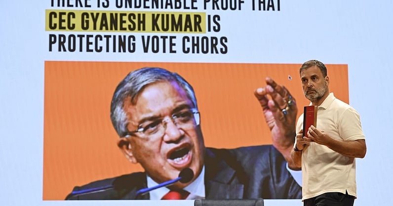 Karnataka Police's SIT has named former BJP MLA S. Guttedar and his son  Harshananda Guttedar as prime accused in a voter fraud case linked to the  2023 Assembly election in Aland. #VoteChori