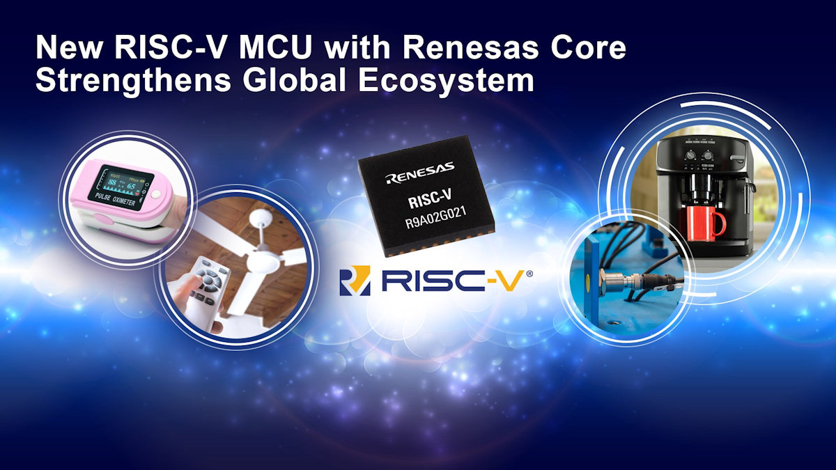 Arduino_ES_'s tweet card. Renesas presenta los primeros MCU RISC-V de 32 bits con núcleo de CPU desarrollado internamente para sensores IoT, dispositivos médicos, pequeños electrodomésticos y sistemas industriales