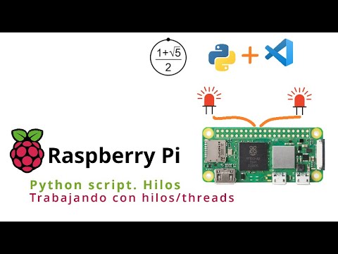 AqueronteBlog's tweet card. Raspberry Pi. Hilos/Threads en Python