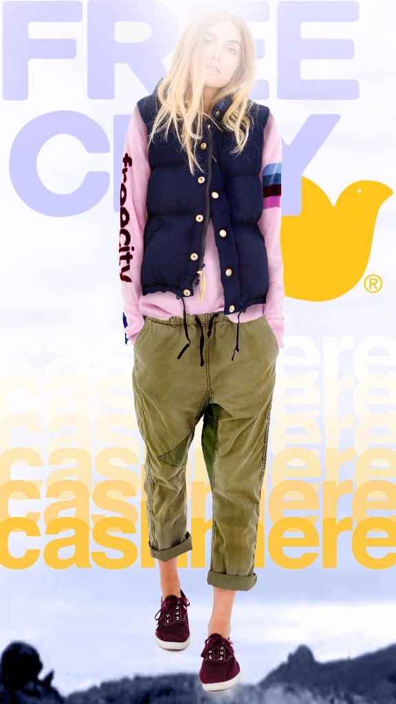 FREECITYletsgo's tweet card. FREECITY Puffies&Cashmere are here! Stay warm!