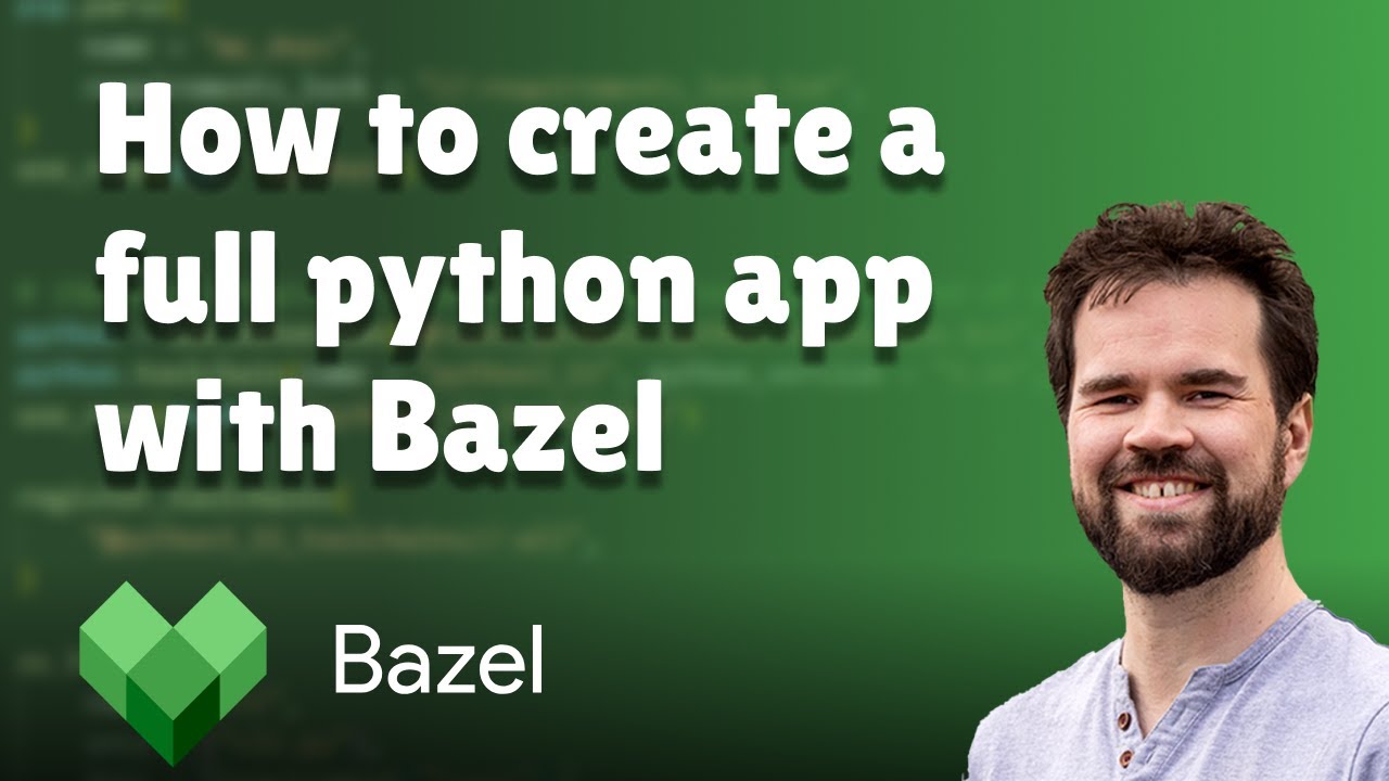 PythonLibHunt's tweet card. How to create a full python app with Bazel