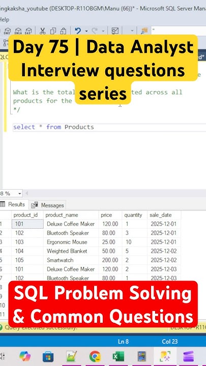 codingkakshaa's tweet card. Day - 75 | Data Analyst Interview: SQL Problem Solving & Common...