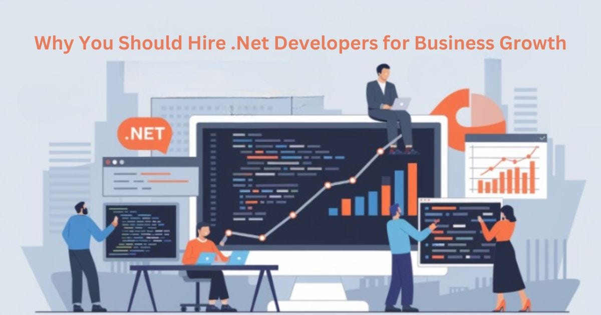 KrunalVyaas's tweet card. Discover the key reasons to hire .Net developers for business growth, scalability, and security in software development.