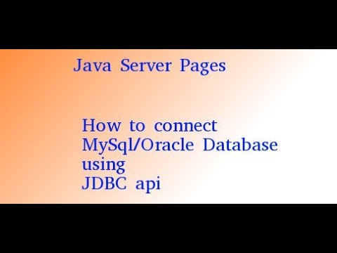 javaprogrammin5's tweet card. How to connect MySql database using JDBC API in JSP page