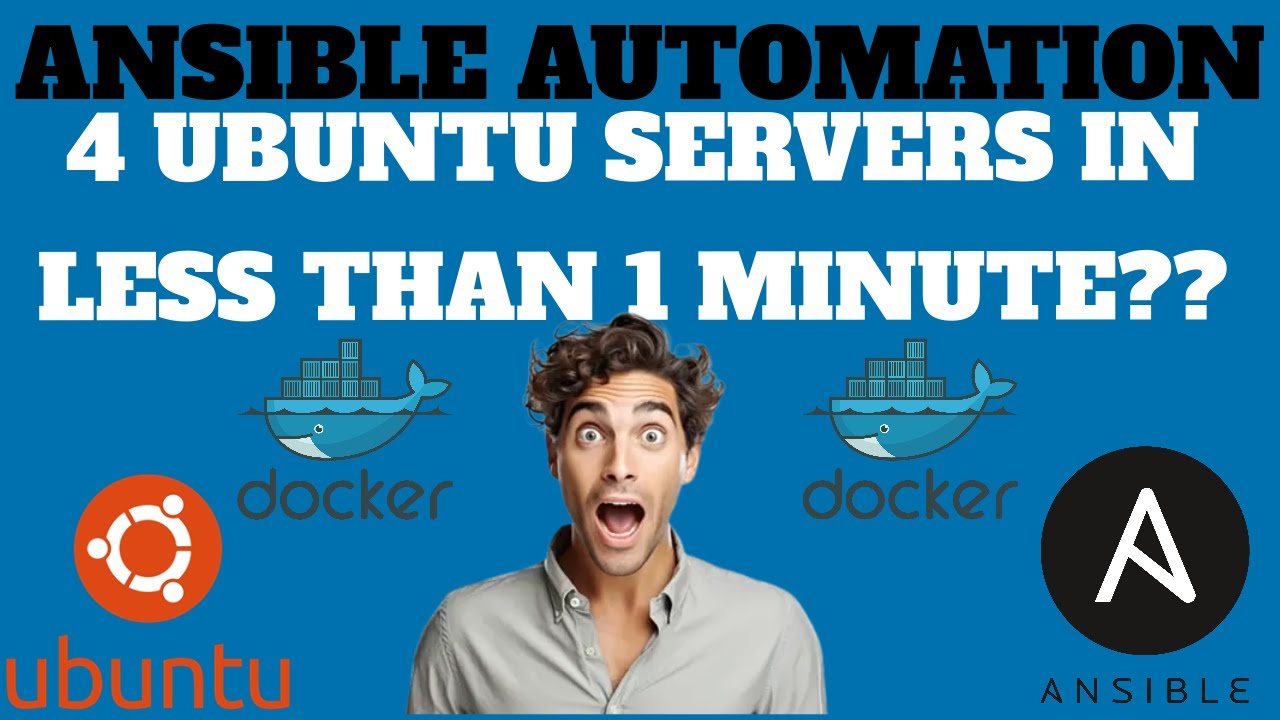 CCNADailyTIPS's tweet card. Install 4 Ubuntu Server Using Ansible Automation and Docker