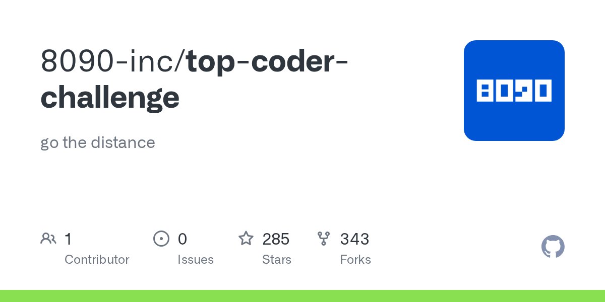 chamath's tweet card. go the distance. Contribute to 8090-inc/top-coder-challenge development by creating an account on GitHub.