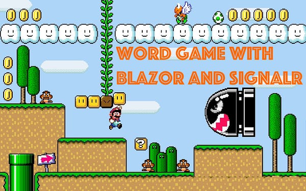 justdebugdotnet's tweet card. Today we will make a simple online multiplayer word game with Blazor. We will use SignalR for realtime communication between two players…