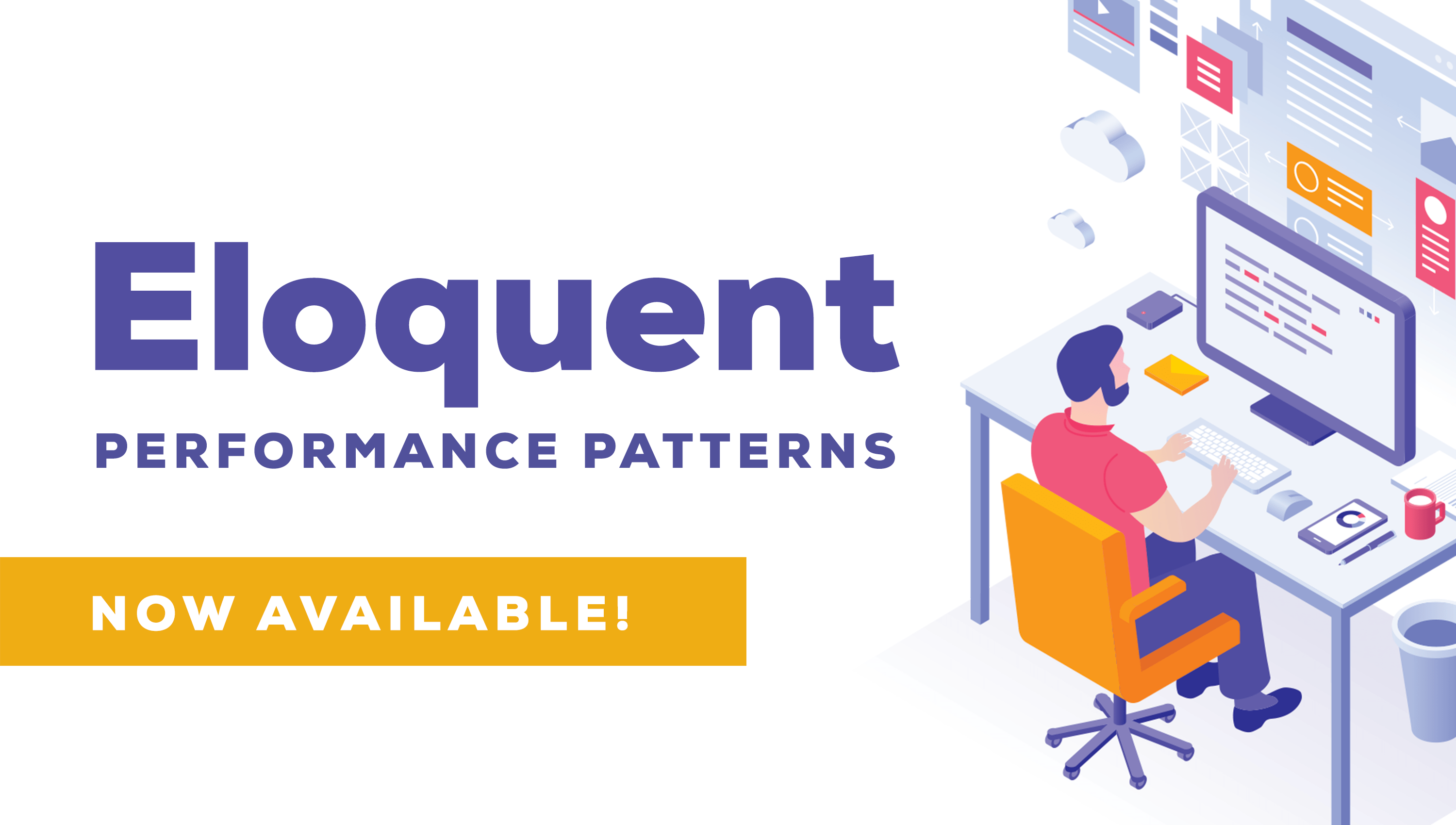 reinink's tweet card. Learn how to drastically improve the performance of your Laravel applications by pushing more work to the database, all while still using the Eloquent ORM.