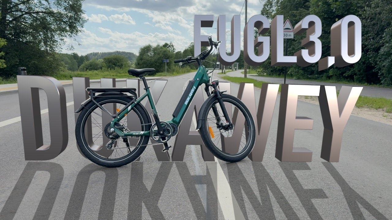 TechLineHD's tweet card. Dukawey FUGL3.0 Review - The Best Budget E-Bike with Torque Sensor?