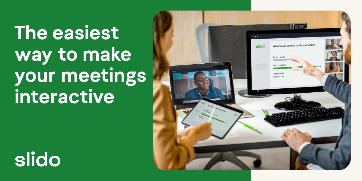 TimLehnen's tweet card. Slido is an easy to use Q&A and polling platform. Increase engagement at your meetings, events, and conferences.