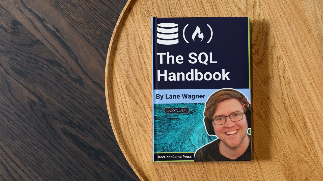 freeCodeCamp's tweet card. SQL is everywhere these days. Whether you're learning backend development, data engineering, DevOps, or data science, SQL is a skill you'll want in your toolbelt. This a free and open text-based...