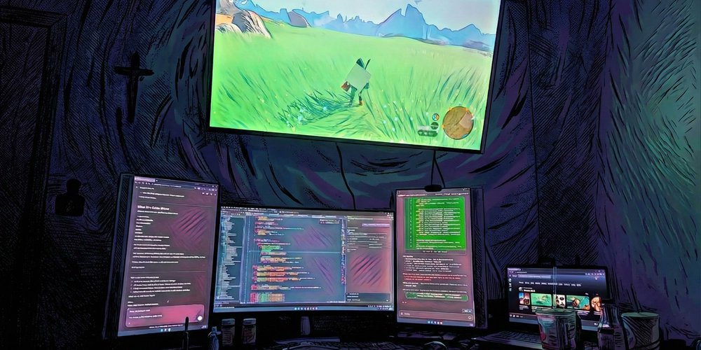 sidsavenue's tweet card. My last PR for Nudges was +96 −312, touched 38 files, and was about 90% vibe coded. And I’m confident...