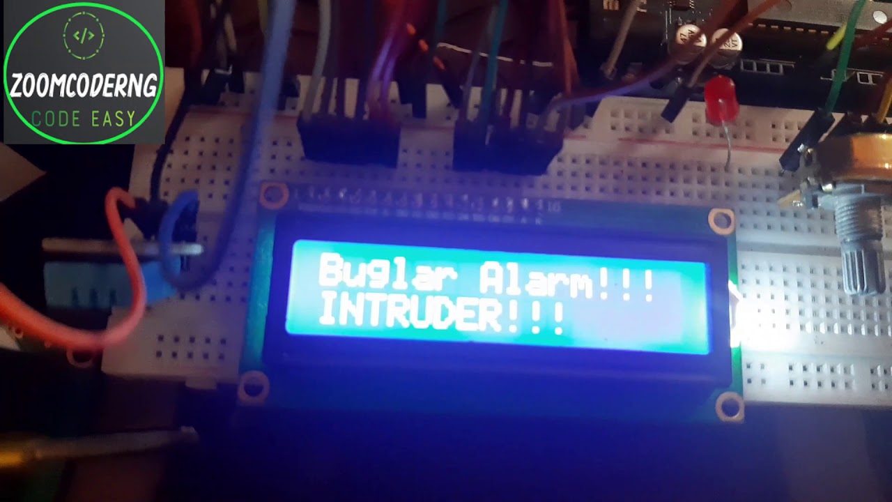 lowocharles's tweet card. Nice ARDUINO PROJECT (BURGLAR ALARM)