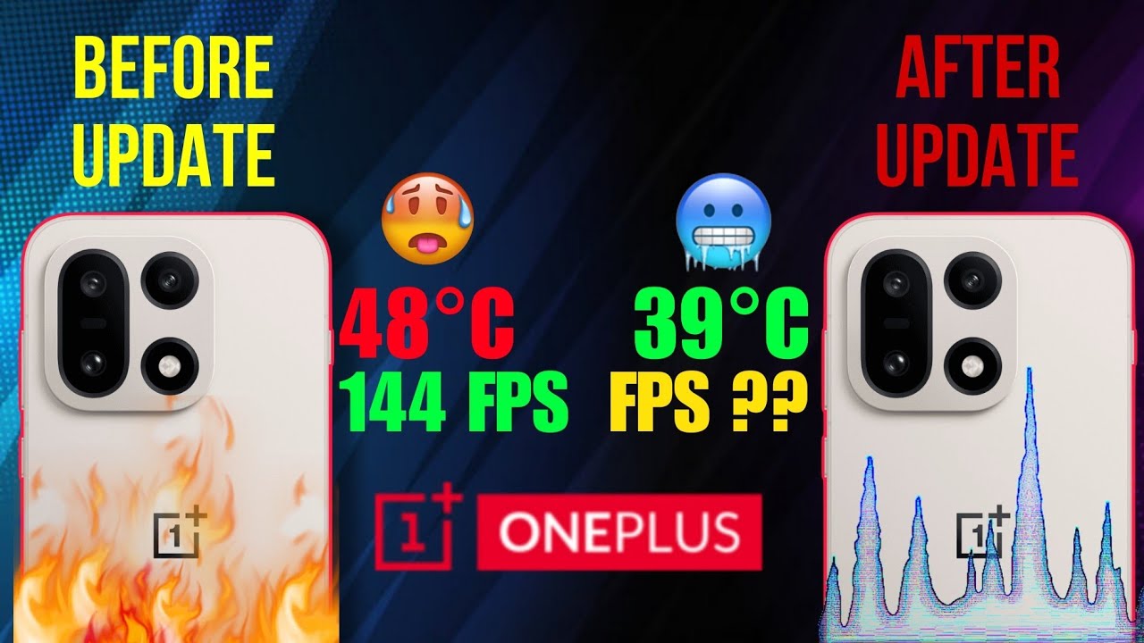 itz_arsh0714's tweet card. Did OnePlus NERF the OnePlus 15 after update?! Let me clarify!...