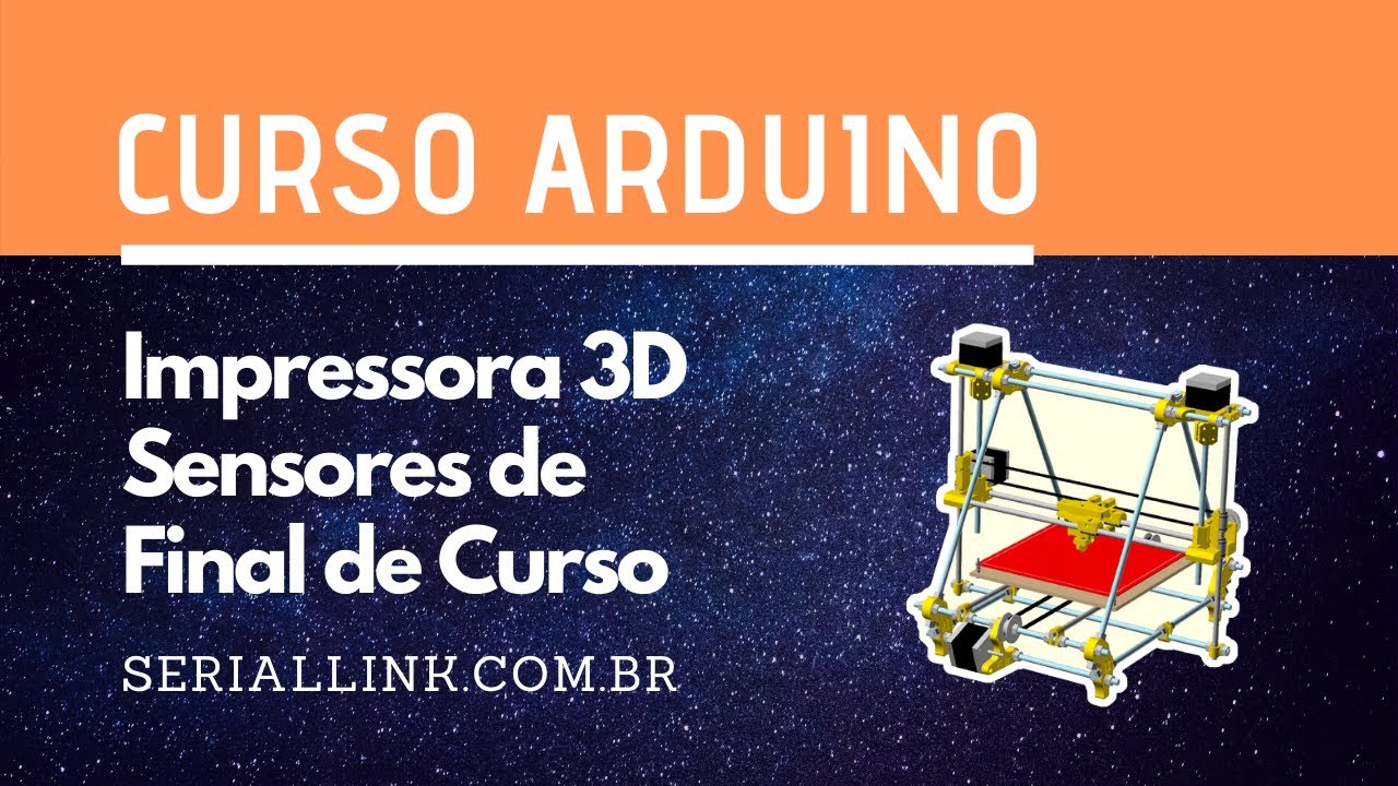 cursoarduino's tweet card. Sensores de Final de Curso - Prusa Mendel IT2 | Curso Arduino