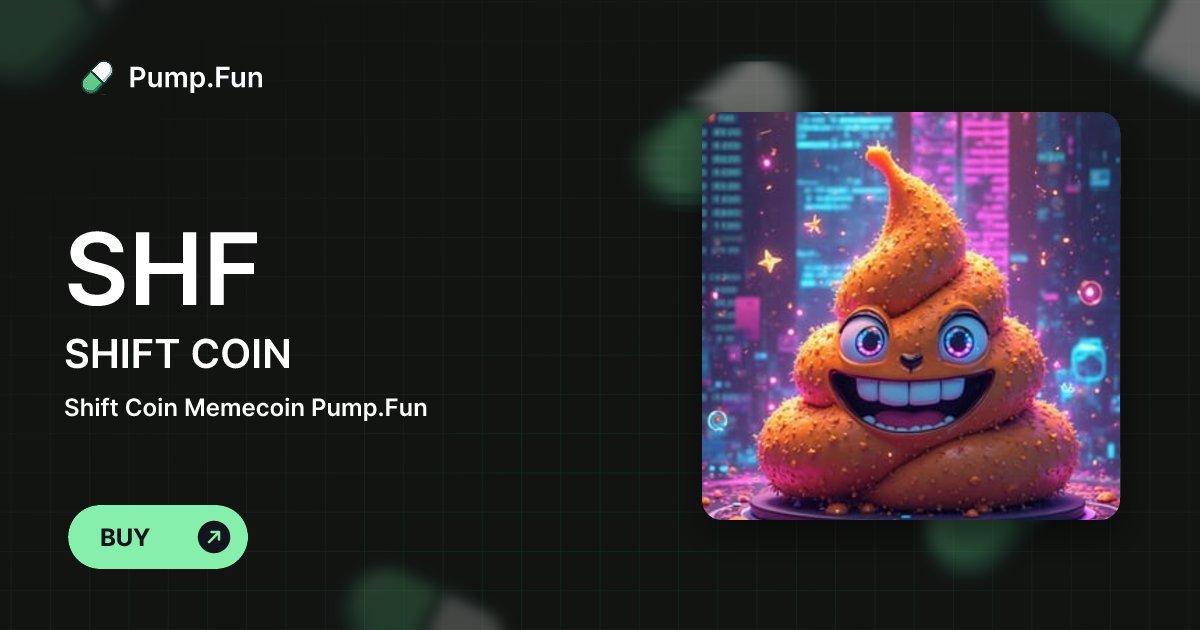 patrick_infosec's tweet card. Shift Coin Memecoin Pump.Fun