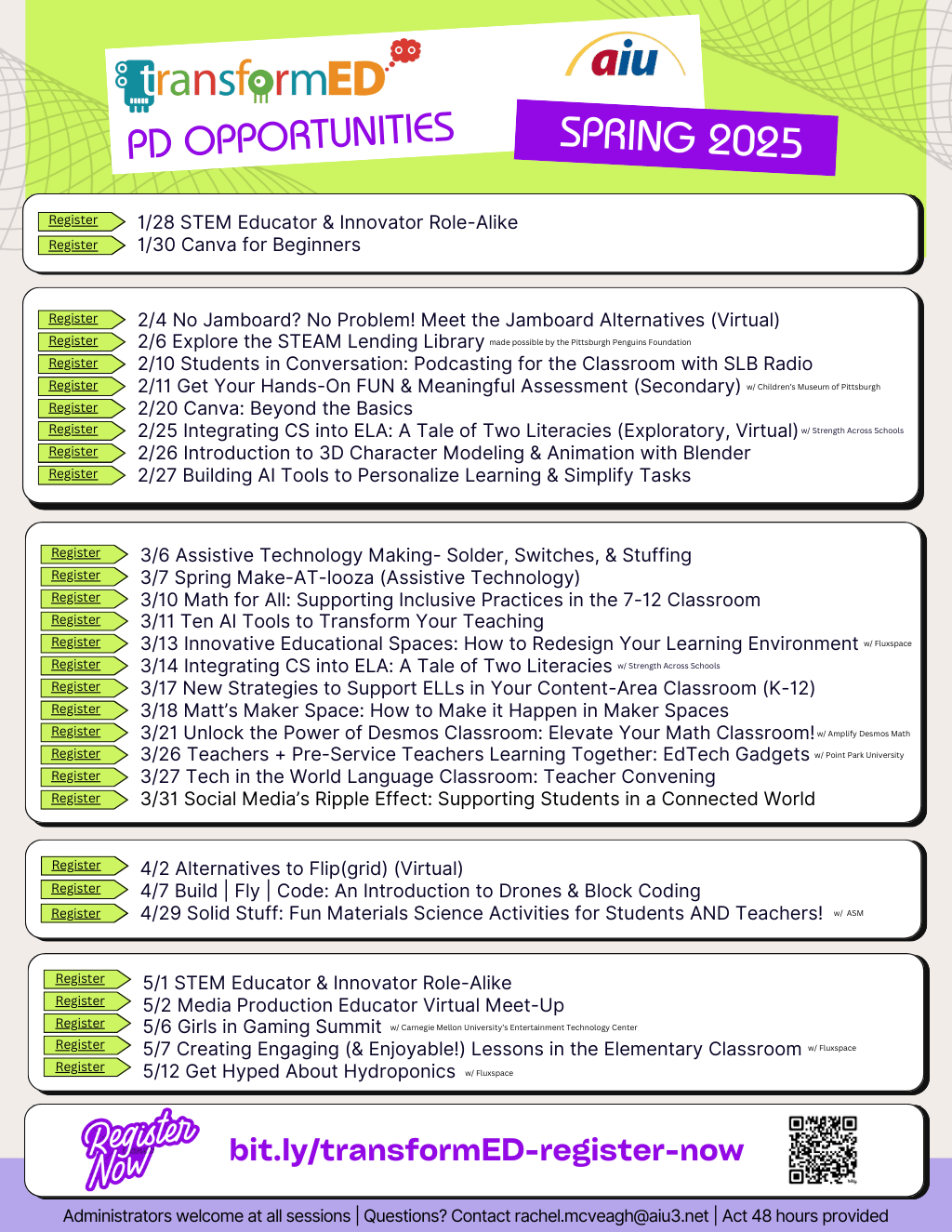 transformED_aiu's tweet card. Check out this Real Estate Flyer designed by Rachel McVeagh.