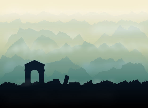 inkscapetuts's tweet card. Here is a great tutorial for Inkscape on using gradients, blur and opacity to create a simple landscape scene with misty, cloudy hills in the background.