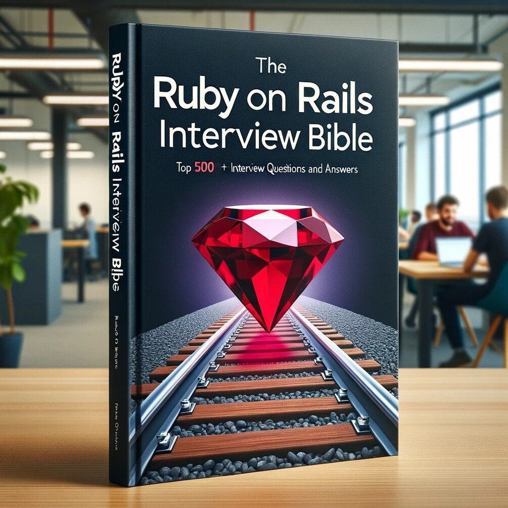 interviewbible's tweet card. Are you a Ruby on Rails developer who wants to ace your next job interview? Look no further than The Ruby on Rails Interview Bible, the comprehensive guide that covers everything you need to know t...